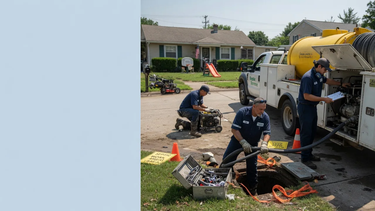 Septic Tank Pumping in Parker, KS near me